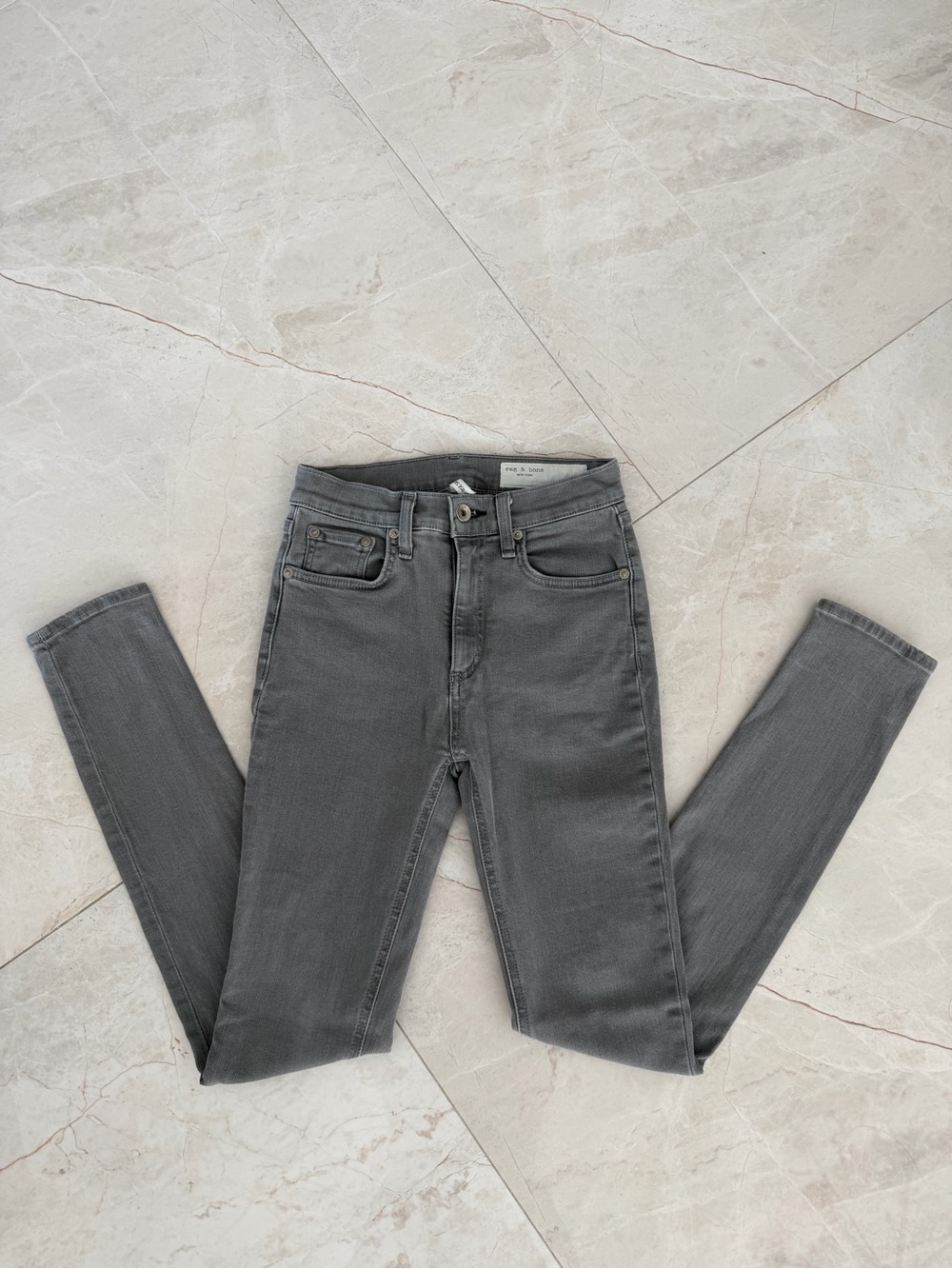 rag & bone Gray Skinny Jeans
